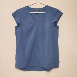 Eddie Bauer Travex cap sleeve shirt,UPF‎ 50+ sun protection, S